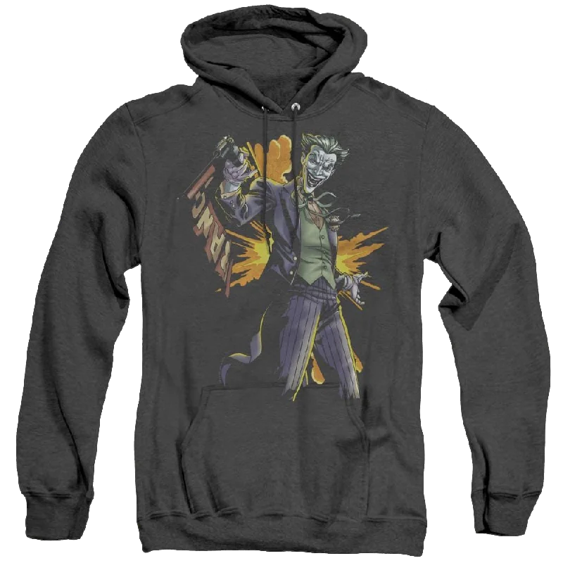 Stock Clearance Dc Batman Joker Bang - Heather Pullover Hoodie