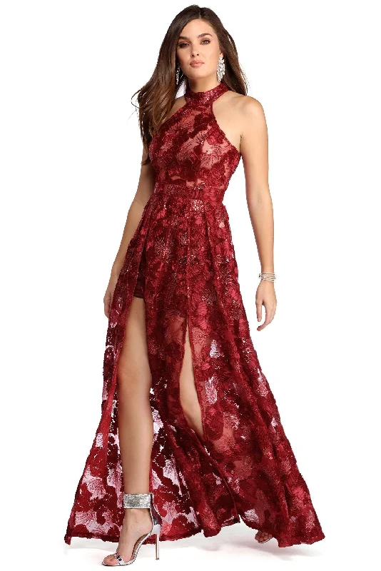 Flash Sale Kalea Fiery Sunset Dress