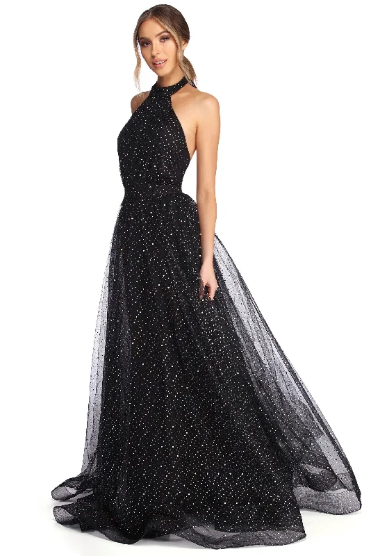 Super Sale Jeanette Starry Night Ball Gown