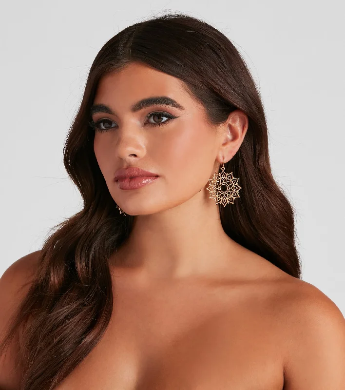 Limited Edition Stars Align Filigree Earrings