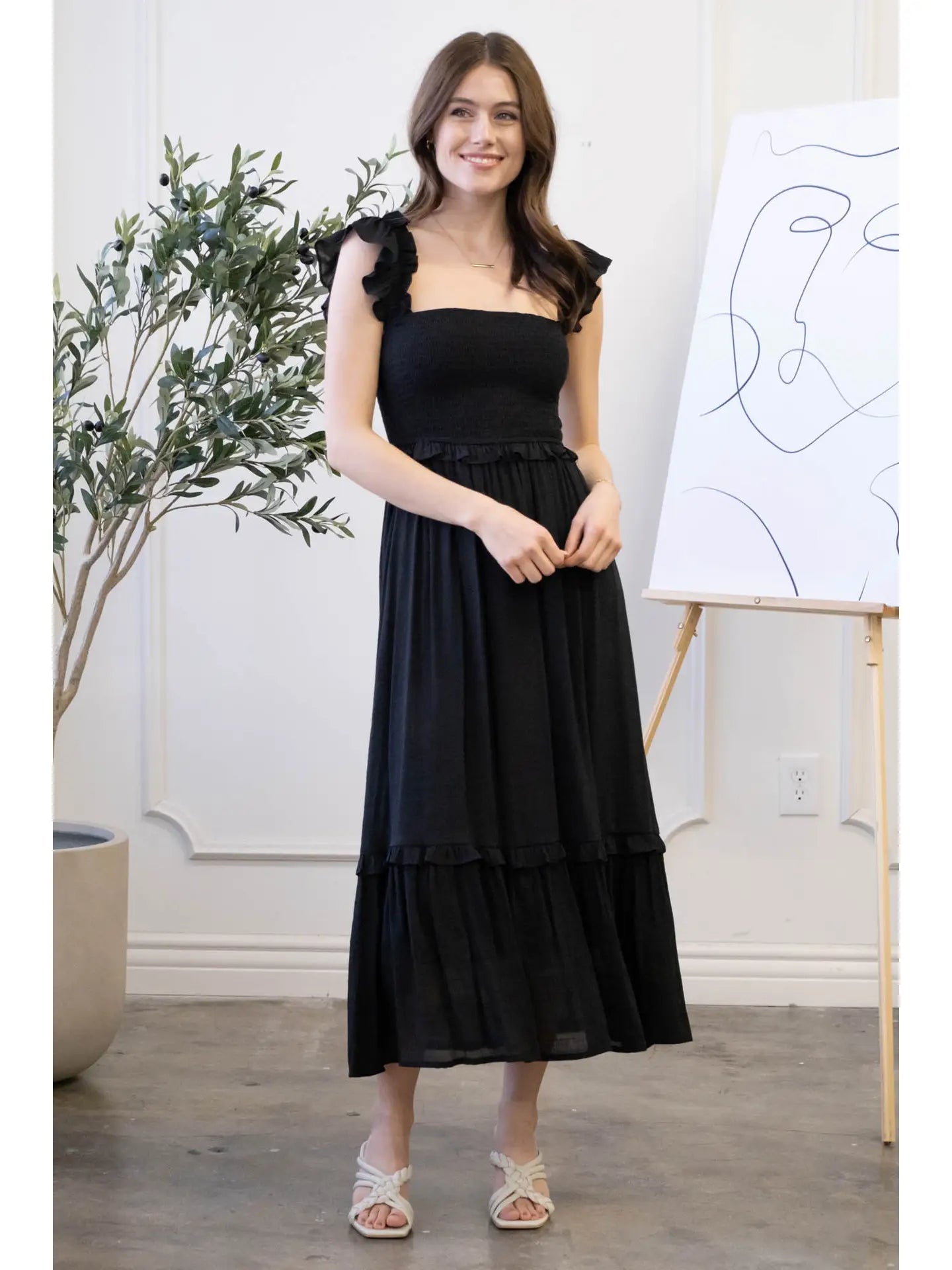 Don’t Miss Out Black Beverly Dress
