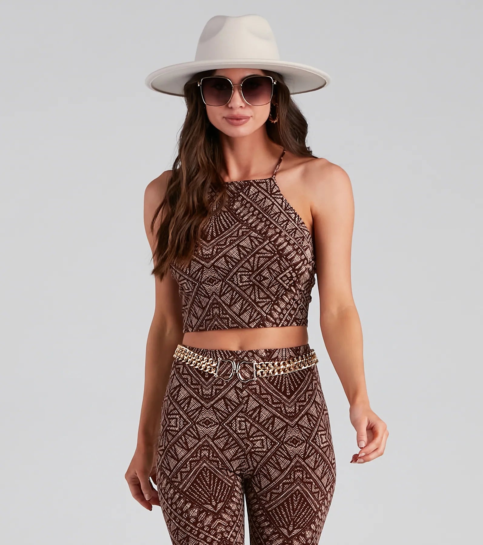 Deal Explosion Desert Queen Boho Halter Top