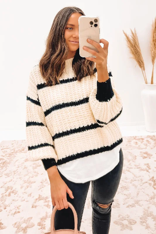 Act Now Alivia Knit Beige