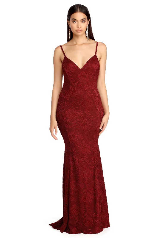 Early Access Rena Lace Evening Dress