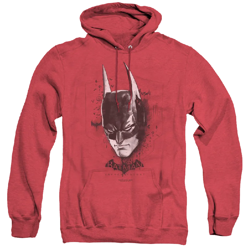 Price Cut Batman Arkham Knight Ak Head - Heather Pullover Hoodie