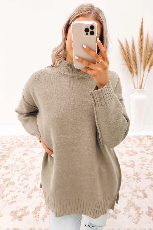 Price Cut Sawyer Knit Jumper Khaki