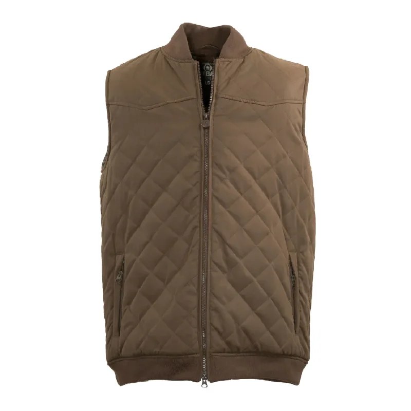 Outback Trading Company Men's Miles Breen Brown Vest 29873