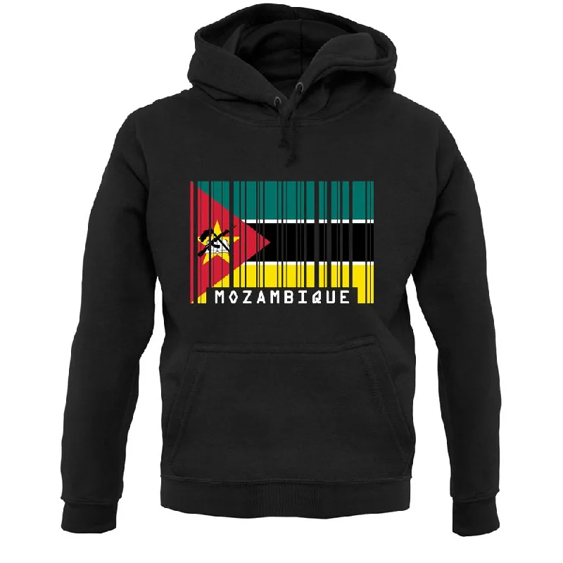 Savings Galore Mozambique Barcode Style Flag Unisex Hoodie