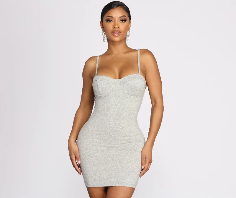 YEAR-End Clearance Curves Ahead Bodycon Dress