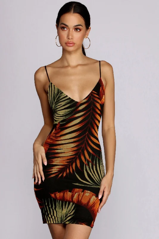 Final Markdown Beach Bound Mesh Mini Dress