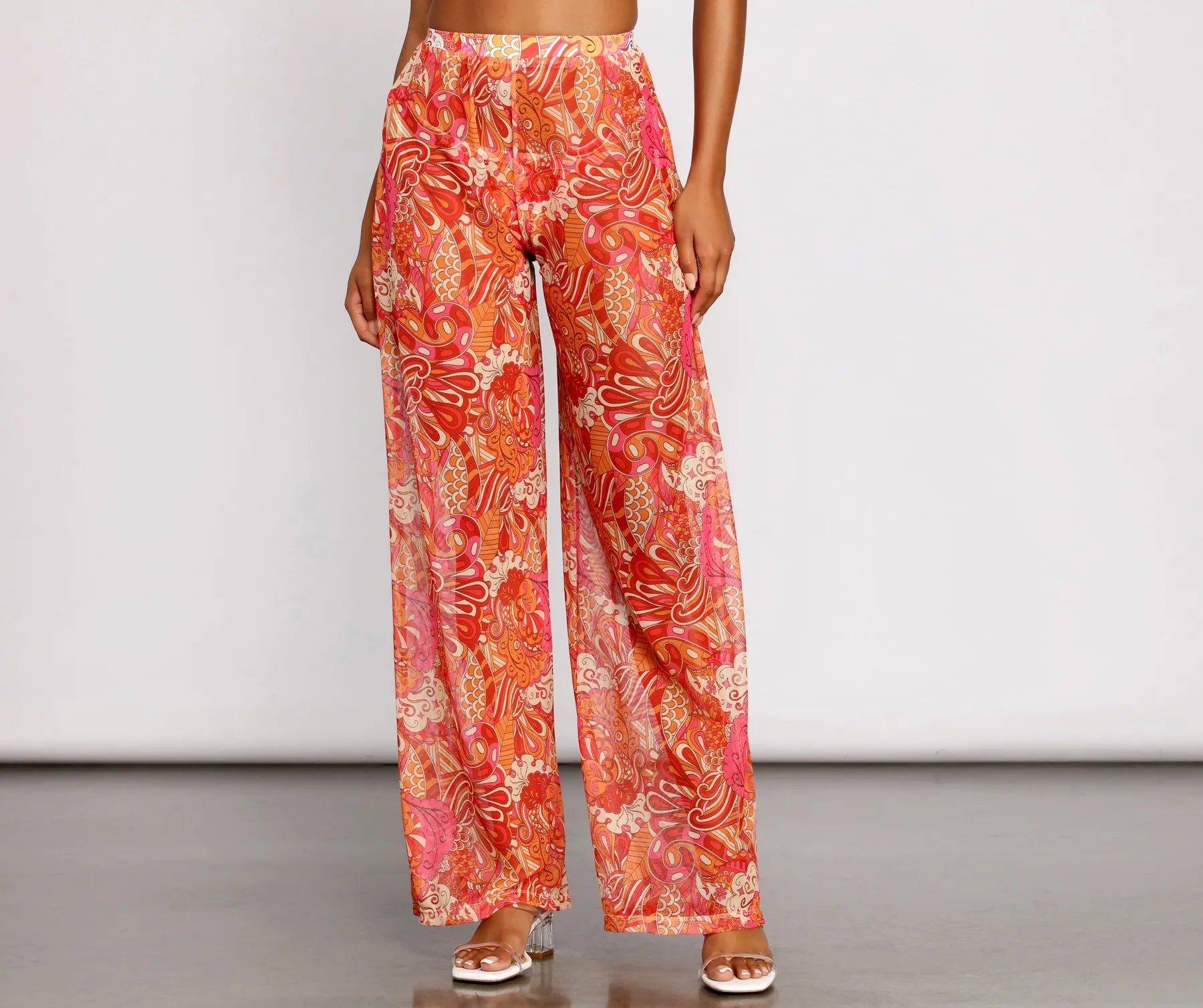 Inventory Reduction Bohemian Dreams Flared High Waist Pants