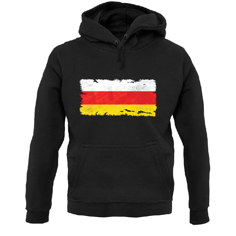 One-DAY Sale South Ossetia Grunge Style Flag Unisex Hoodie