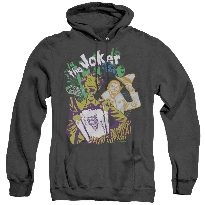 Year-End Sale Dc Batman Its All A Joke - Heather Pullover Hoodie