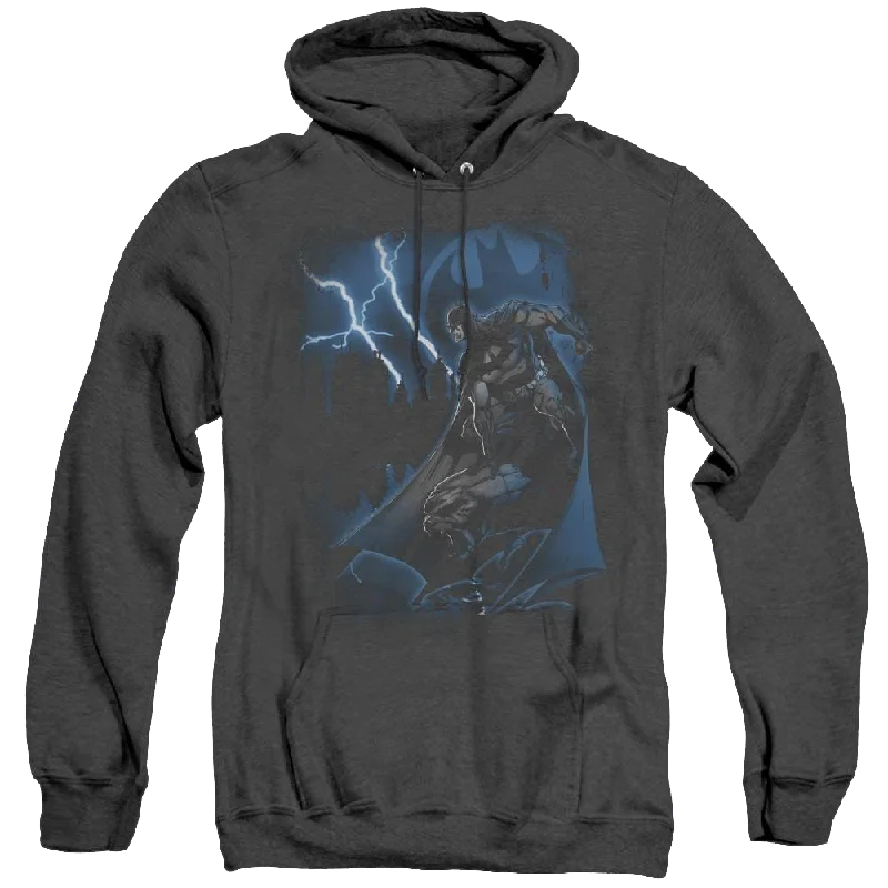 Exclusive Online Offer Dc Batman Lightning Strikes - Heather Pullover Hoodie