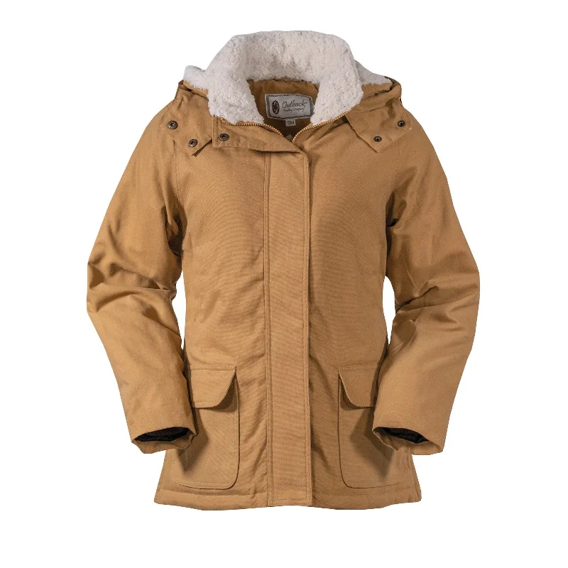 Act Fast Outback Trading Ladies Juniper Canvas Jacket 29694-CVS