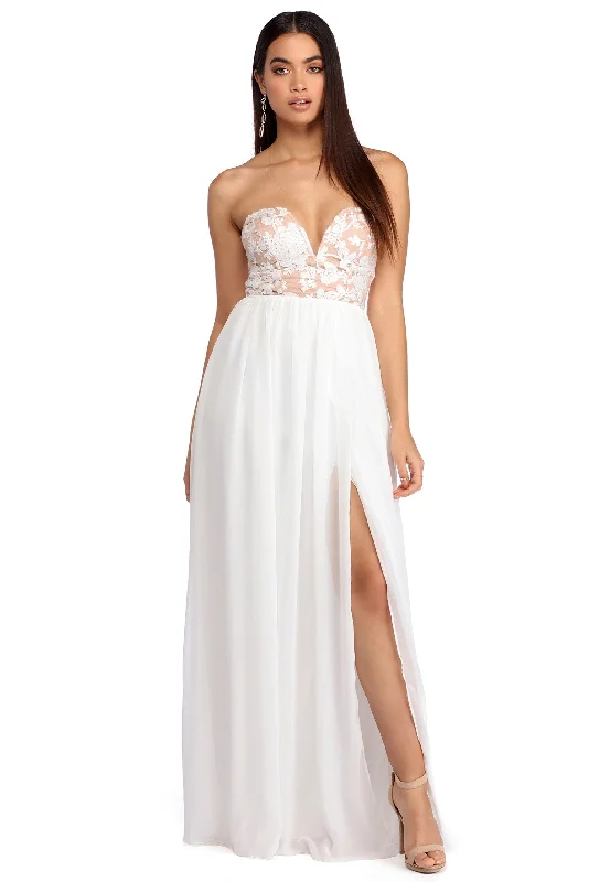 Great Bargains Melanie Elegance In Lace Dress
