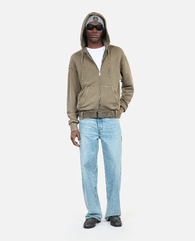 Last Chance Khaki Hoodie | Men | Olive