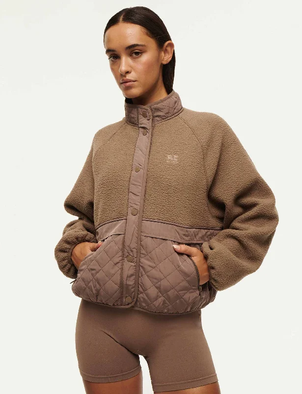 Limited Quantity Technique Quilt Jacket - Fossil