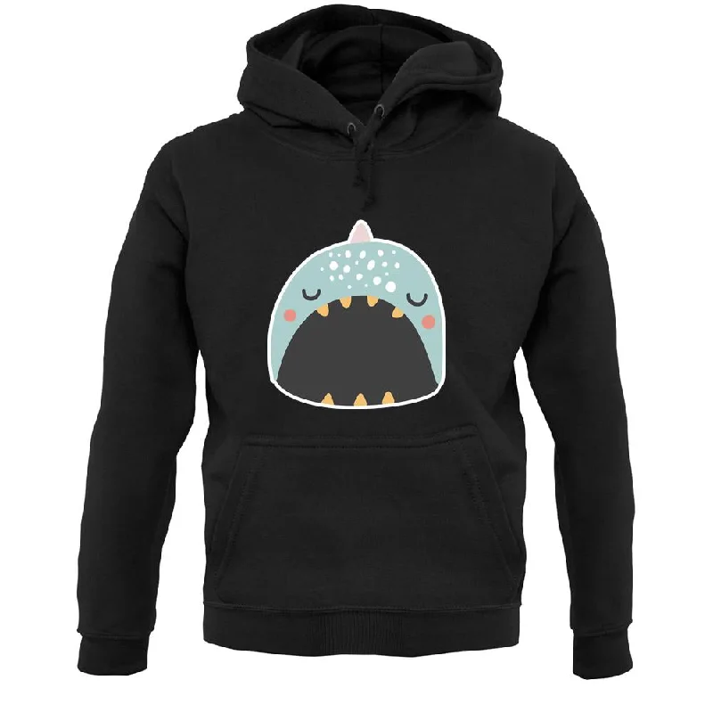 Big Discounts Smiley Face Narwhal Unisex Hoodie