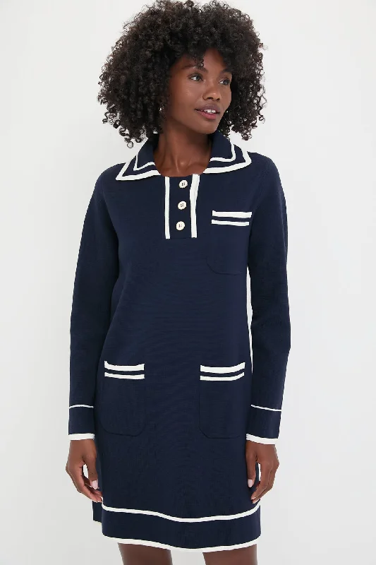 One-DAY Sale Navy Eleonora Dress