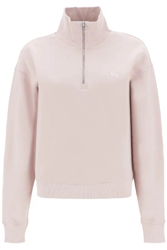 Clearance Event 'high-neck Baby Fox Sweatshirt'  - Pink