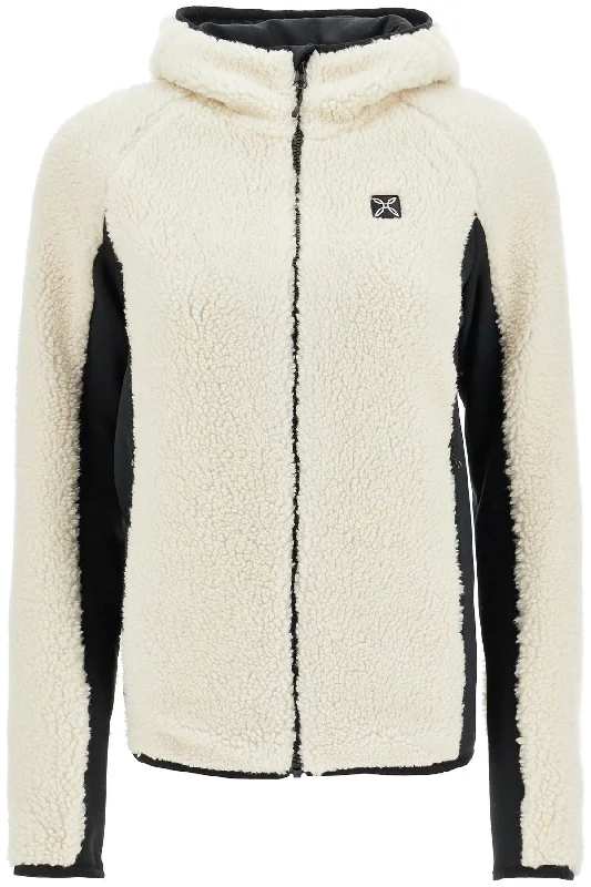 Special Savings Sherpa Zip-up Sweatshirt  - White