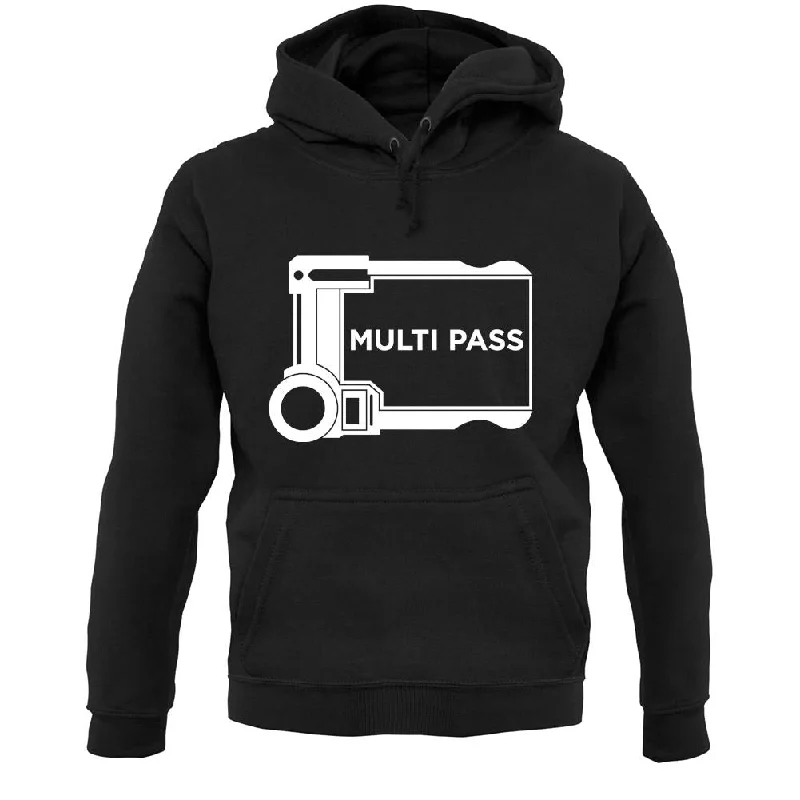 Year-End Sale Multi Pass Unisex Hoodie