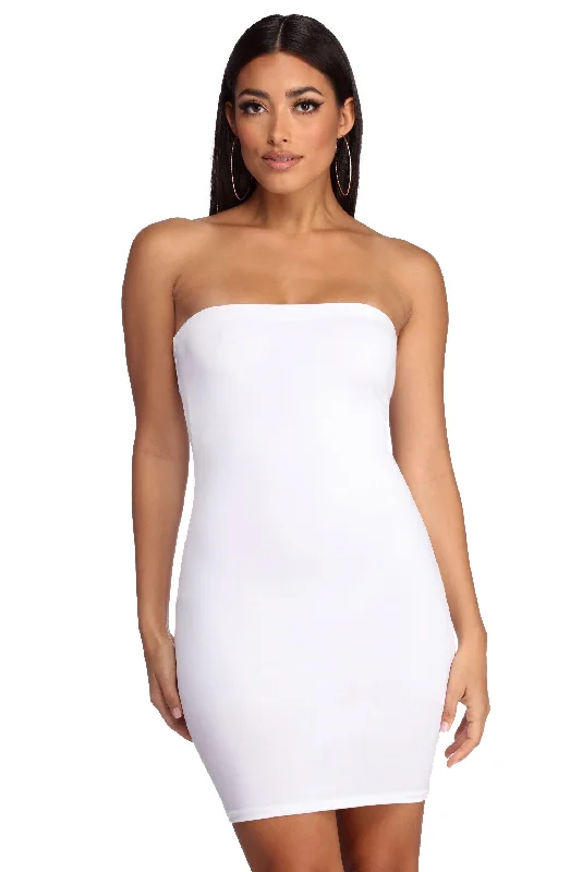 Low Prices Back In Basics Mini Dress