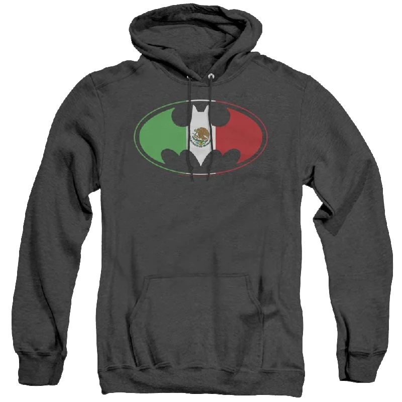 Customer Appreciation Sale Dc Batman Mexican Flag Shield - Heather Pullover Hoodie