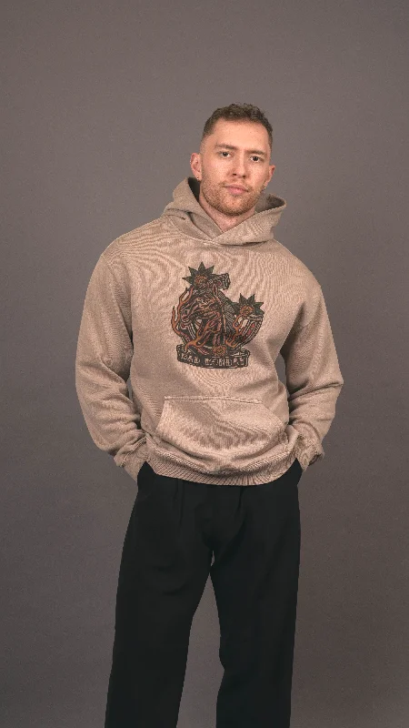 Deal of the Week Oversized Horseshoe Hoodie / Front Print