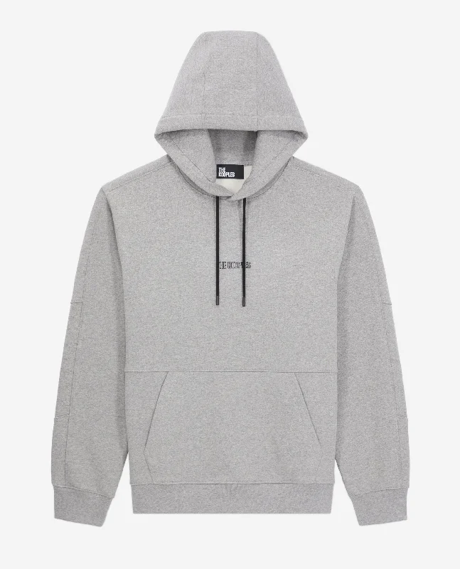 Midnight Madness Biker Hoodie | Men | Grey Melange