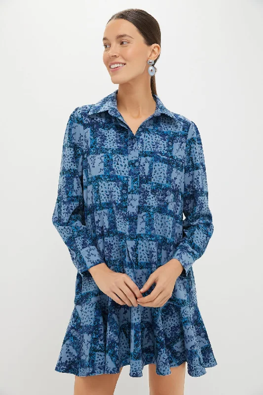 Exclusive Offers Trellis Vine Crepe Callahan Shirt Dress