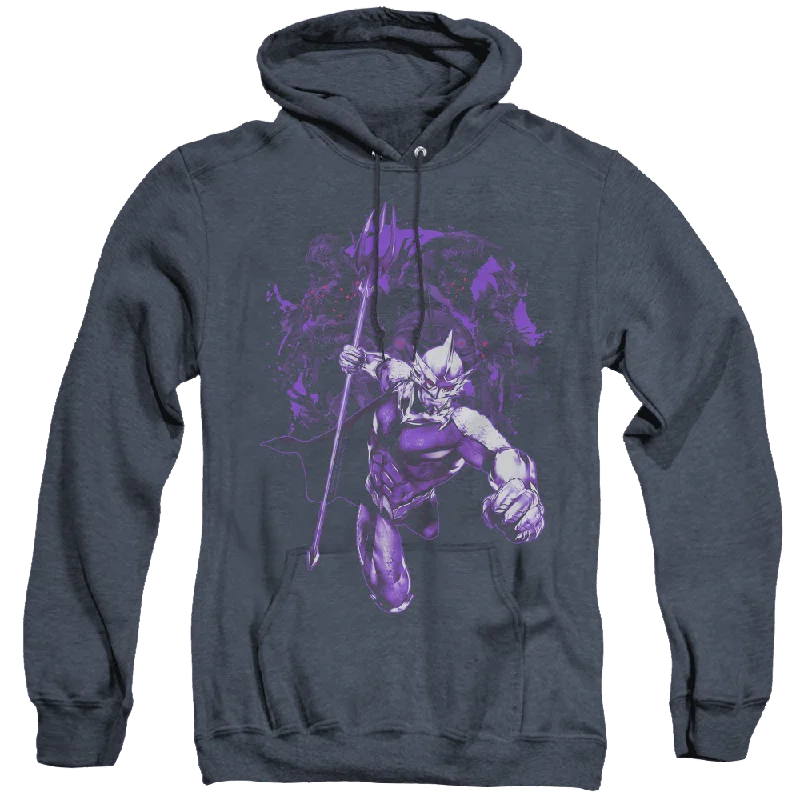 Shop and Save Aquaman Movie Evil Doers - Heather Pullover Hoodie