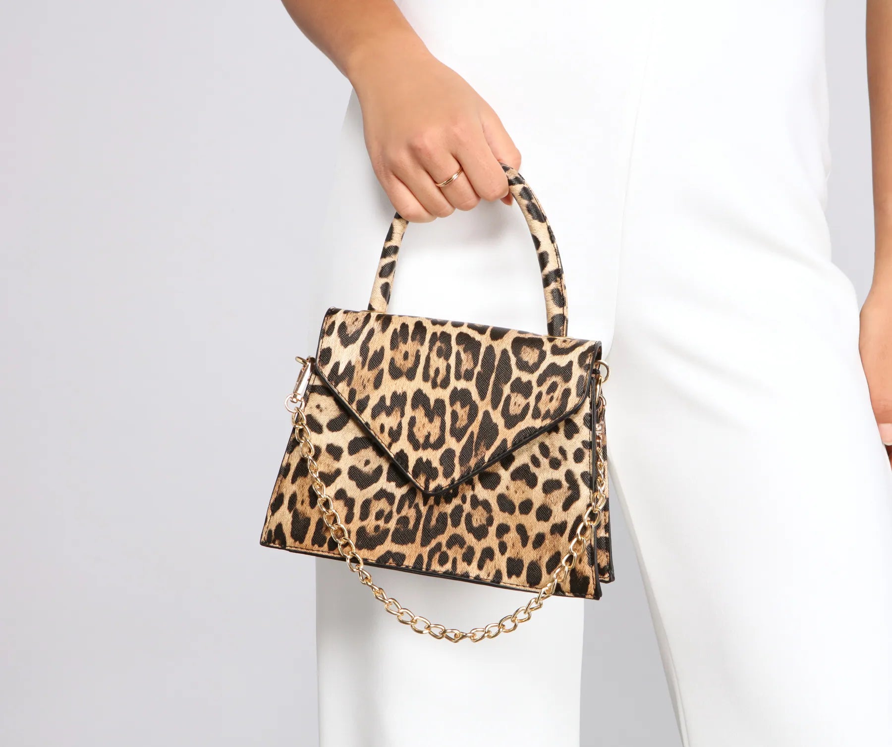 Act Fast Fierce And Fab Leopard Purse