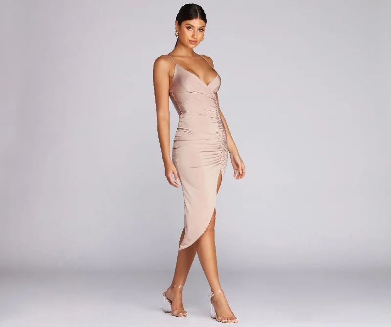 Overstock Sweet And Sultry Midi Dress