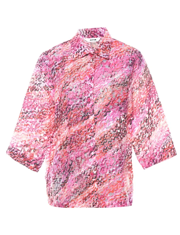 Price Slash Multi-colour Shirt - M