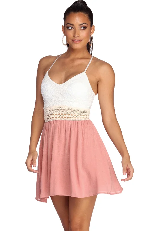 Price Buster Crochet In Color Dress