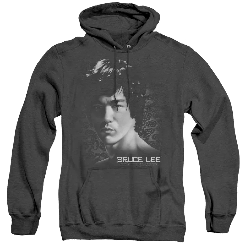 Buy Now Bruce Lee In Your Face - Heather Pullover Hoodie