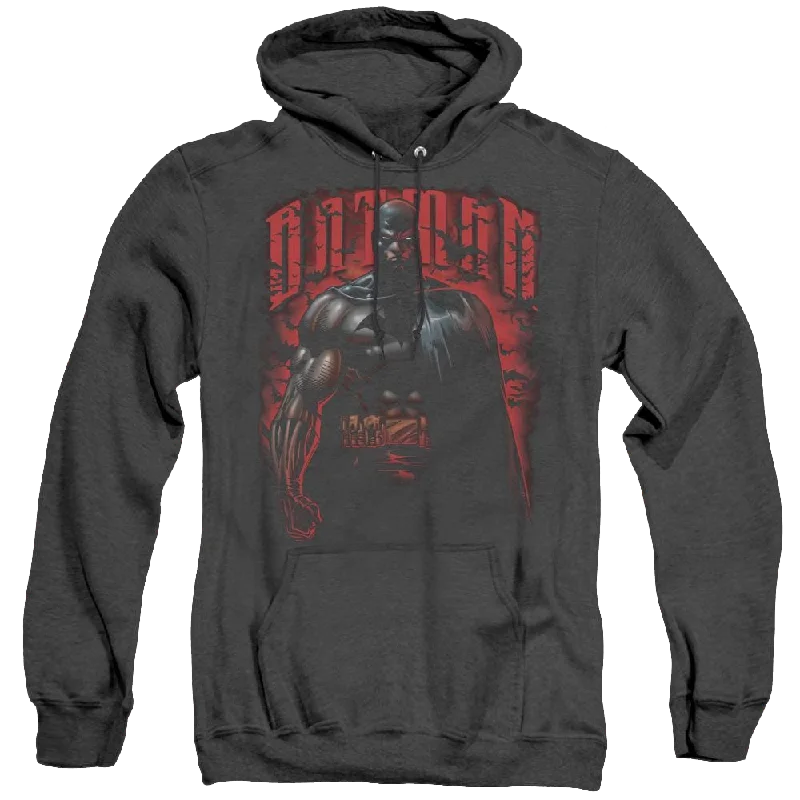 While Supplies Last Dc Batman Red Knight - Heather Pullover Hoodie