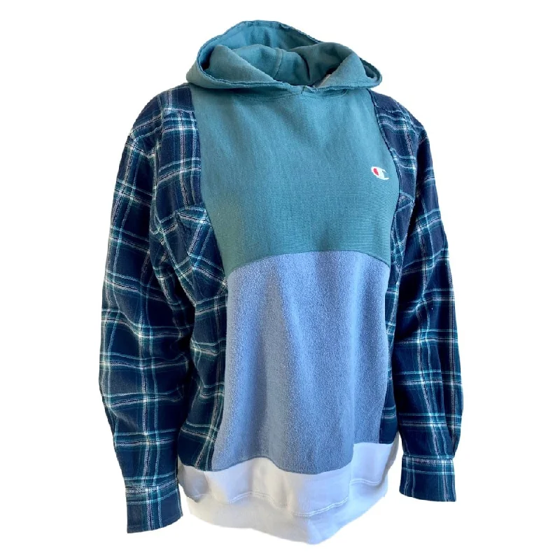 Champion Unisex Hoodie/Flannel Mashup