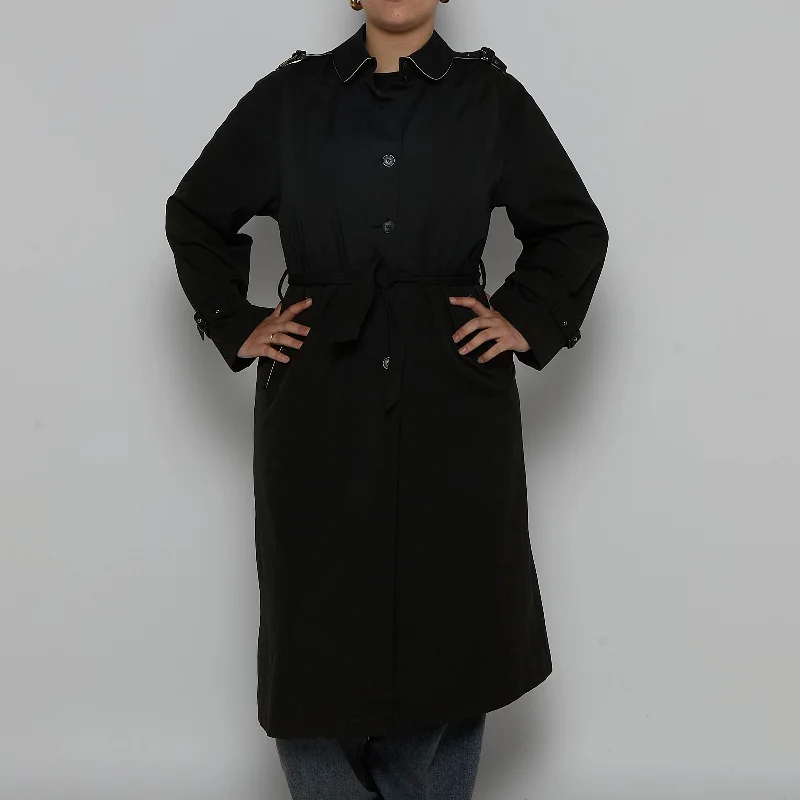 Super Bargain Single Breasted Trench Coat - XL