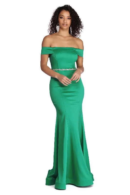 Great Deals Monroe Formal Rhinestone Mermaid Dress