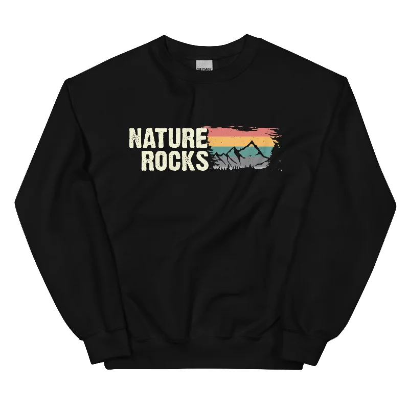 Final Sale Nature Rocks - Sweatshirt (Unisex)