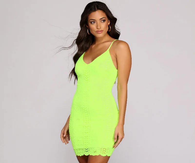Exclusive Deal Drama Mini Dress