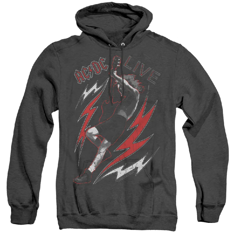 Unmissable Offer Acdc Live - Heather Pullover Hoodie