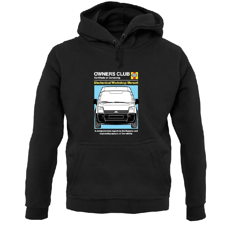 Price Meltdown Car Owners Manual Ford Transit Unisex Hoodie
