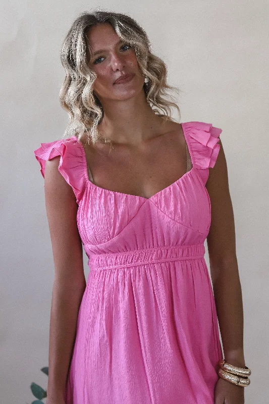 Shop and Save Pink Daydreamer Dress