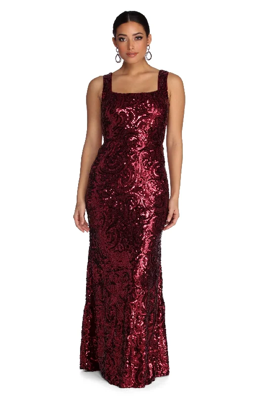 Today’s Special Sascha Formal Sparkling Sequin Dress
