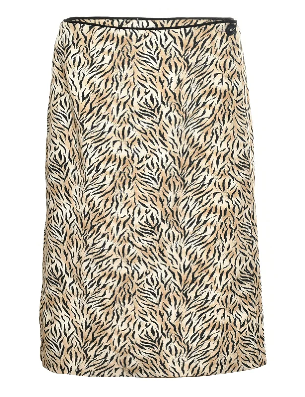 Huge Discounts Wrap Front Pencil Skirt - M