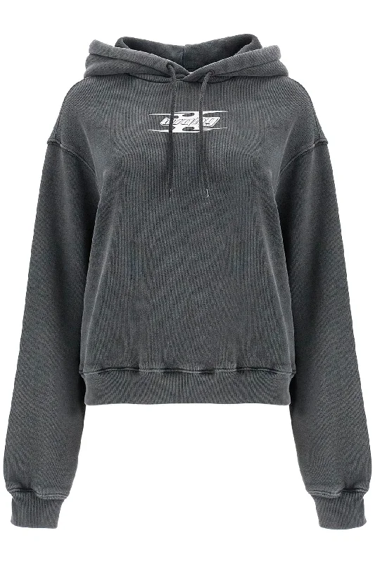 Embossed Logo Sweatshirt  - Grey